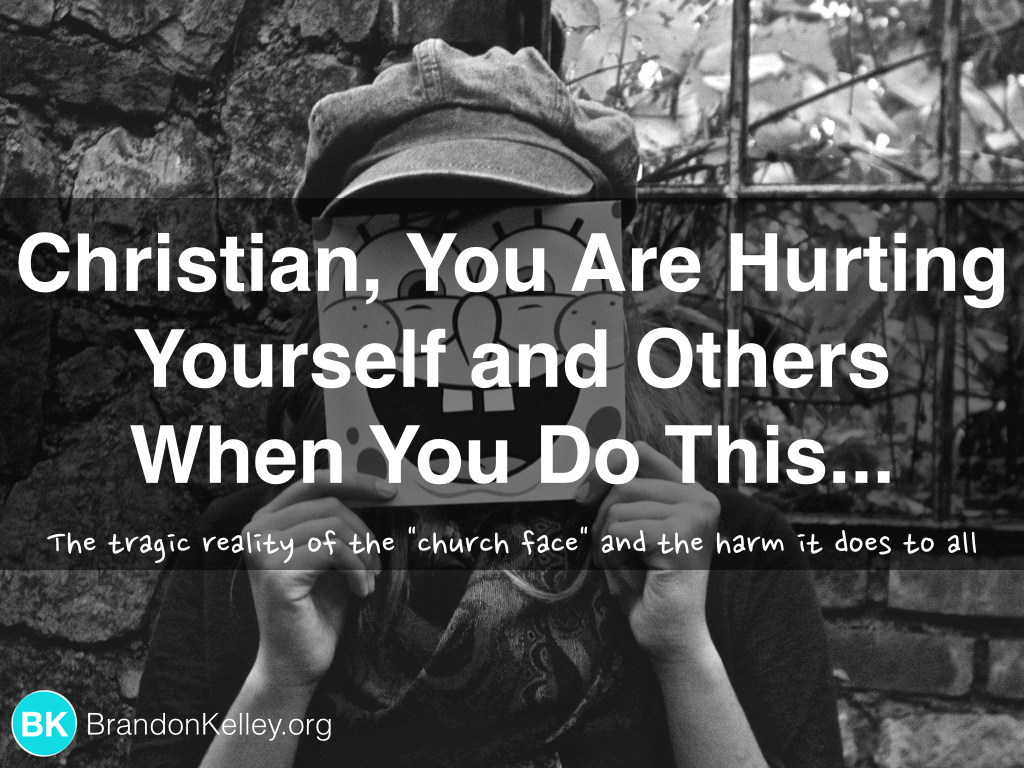 Christian, You Are Hurting Yourself and Others When You Do This...