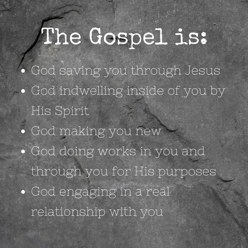 The Gospel is
