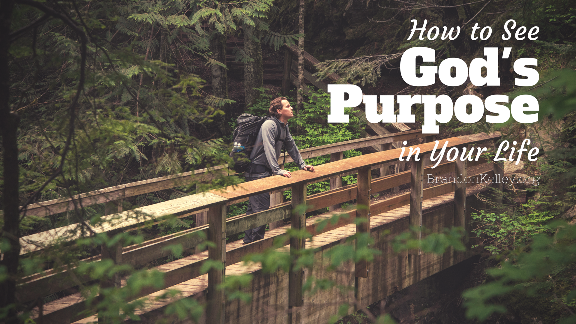 How to See God's Purpose in Your Life